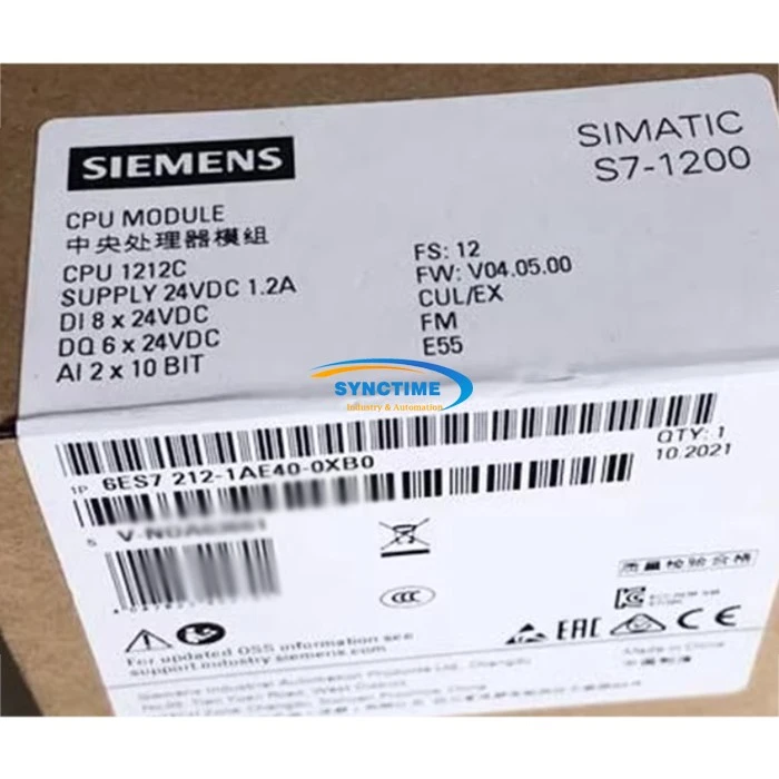 6ES7212-1AE40-0XB0 CPU 1212C Module