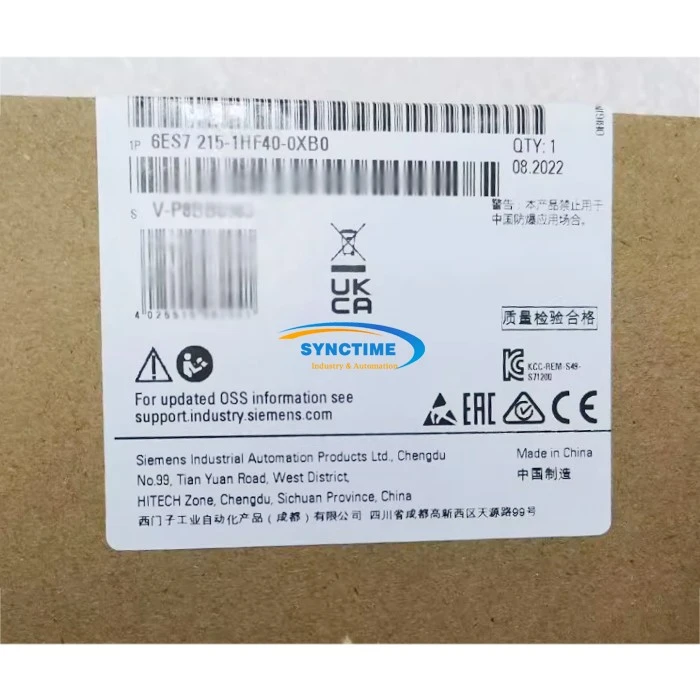 6ES7215-1HF40-0XB0 CPU 1215FC Module