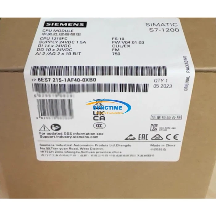 6ES7215-1AF40-0XB0 CPU Module