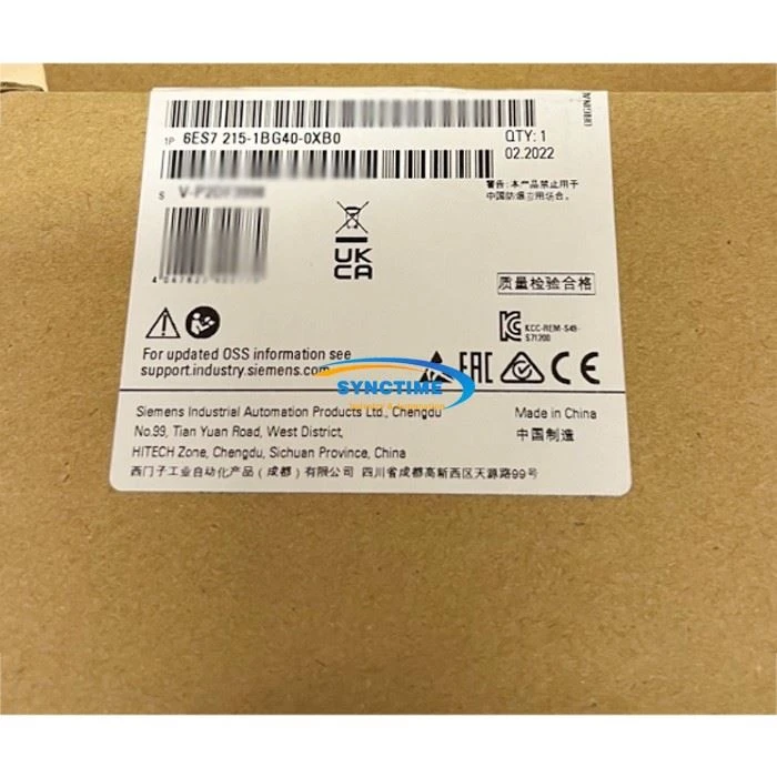 6ES7215-1BG40-0XB0 Module