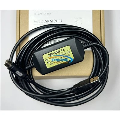USB-SC09-FX PLC Programming Cable For Mitsubishi FX1S FX1N FX2N FX3U 3G