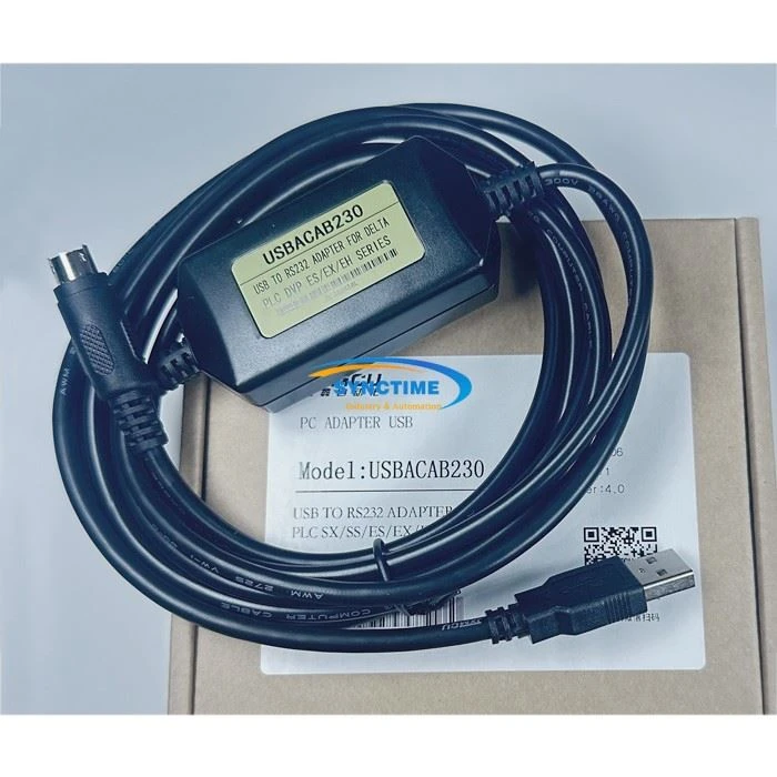 USB-ACAB230 PLC Programming Cable For Delta DVP