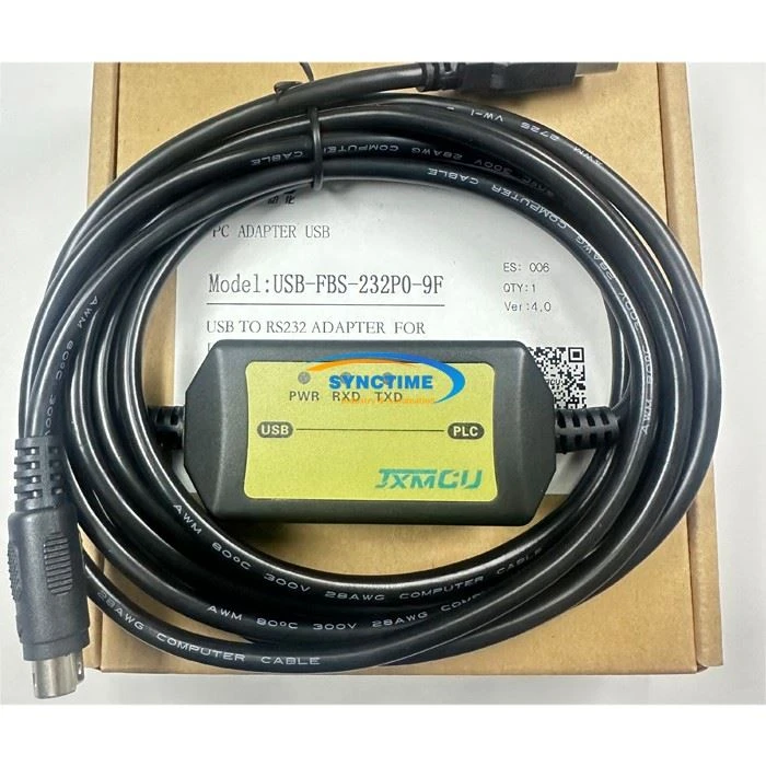 USB-FBS-232P0-9F PLC Programming Cable For FATEK