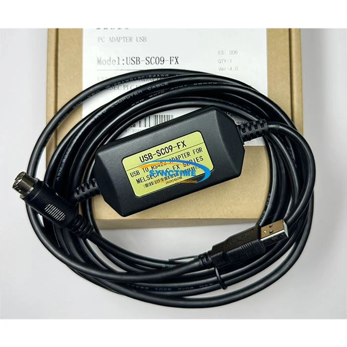 USB-SC09-FX PLC Programming Cable For Mitsubishi FX1S FX1N FX2N FX3U 3G